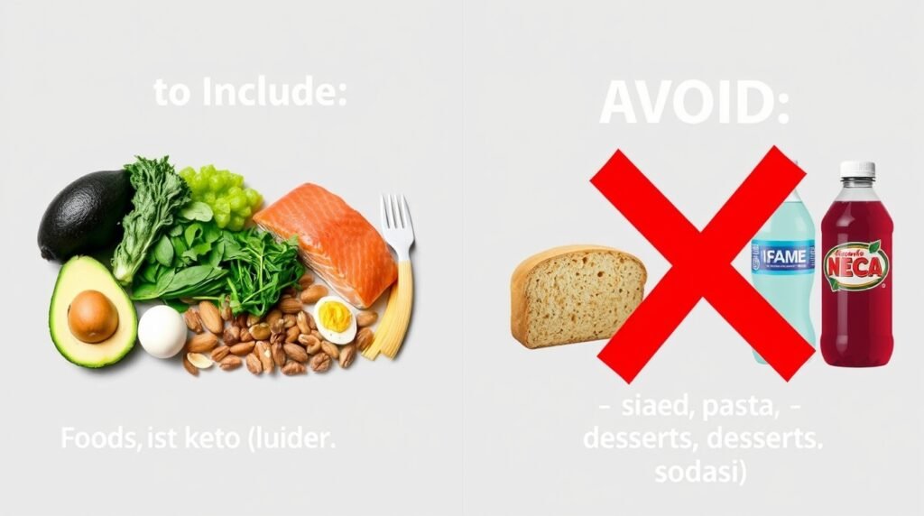 What to Include in and What to Avoid in a Keto Diet